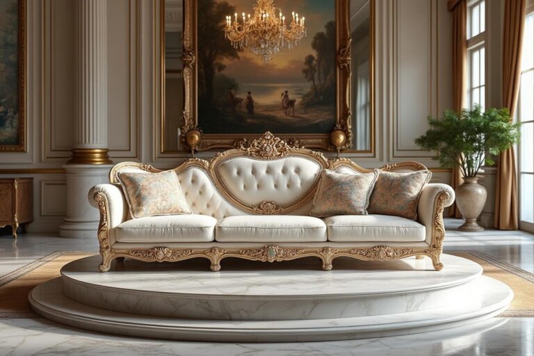 Quel est le canapé le plus cher du monde ? Découverte et détails